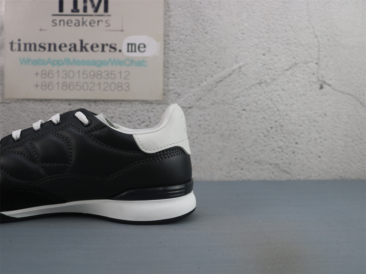 CHANEL 24a Low-Top German Army Trainers Casual Shoes Black